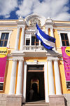 Tegucigalpa, Honduras: Museum of National Identity - main entrance - Museo de Identidad Nacional - Av Miguel Paz Barahona - photo by M.Torres