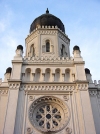 Hungary / Ungarn / Magyarorszg - Kecskemt (Bacs Kiskun province): House of Technology, formerly a Synagogue - detail (photo by J.Kaman)