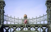 Hungary / Ungarn / Magyarorszg - Budapest: Hungarian crown and a coat of arms on the Independence / Liberty bridge (photo by J.Kaman)