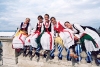 Hungary / Ungarn / Magyarorszg - Budapest: Buda Castle Palace - girls in traditional clothes (photo by Miguel Torres)