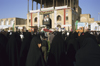 Iran - Isfahan: Ali Qapu / Sublime Gate palace - western side of the Naghsh-i Jahan Square - crowd for the Day of Ashura - photo by W.Allgower