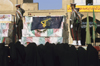 Iran - Isfahan: Naghsh-i Jahan Square - Day of Ashura - soldiers, martyrs and mourners - photo by W.Allgower