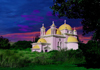 Israel - Sea of Galilee / Lake Tiberias: Orthodox church - saturated colors - near Tveria - photo by E.Keren