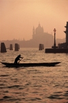 Italy / Italia - Venice: Canal Grande - silhouette of the the Zitelle church - Santa Maria della Presentazione (photo by M.Gunselman)