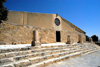 Mount Nebo - Madaba governorate - Jordan: faade of the Basilica built by the Franciscans over the ruins - photo by M.Torres