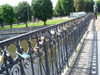 Kaliningrad / Knigsberg, Russia: Honey bridge - railing with padlocks / Honig Brcke - Gelnder mit Vorhngeschlssern - photo by P.Alanko