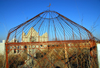 Kazakhstan, Shelek, Almaty province: Muslim cemetery - the eternal yurt - photo by M.Torres