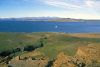 Kerguelen island: view from the ridge above Port Jeanne d'Arc (photo by Francis Lynch)