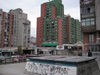 Serbia - Kosovo - Pristina: Soviet style concrete blocks - photo by A.Kilroy