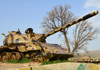 Shera Swars, Kurdistan, Iraq: wrecked Iraqi army T-55 tanks, destroyed in combat by the Kurdish Peshmerga forces in a battle in 1991 - photo by M.Torres