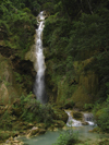 Kuang Si Falls / Khouang Sy Waterfalls, Luang Prabang province, Laos: falls and pool - photo by M.Samper