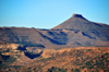 Roma area, Lesotho: conical hill  - photo by M.Torres