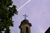 Lithuania - Vilnius: cross and sky - photo by A.Dnieprowsky