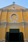 Macau, China: falade St. Dominic's Church - Historic Centre of Macau, UNESCO World Heritage Site - Igreja de So Domingos - photo by M.Torres