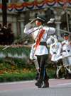 National day military parade - soldiers, Kuala Lumpur, Malaysia - photo by B.Lendrum