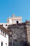 Melilla: ramparts seen from Barrio Mantelete - Melilla la Vieja - photo by M.Torres