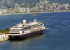 Mexico - Acapulco de Juarez / ACA (Guerrero state): cruise ship - ms Volendam - Holland America Line cruise ship - photo by Andrew Walkinshaw