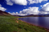 Khorgo-Terkhiin Tsagaan Nuur NP, Mongolia: on the shore of the White lake, Terkhiin Tsagaan Nuur - photo by A.Ferrari