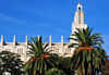 Casablanca, Morocco: Cathdrale du Sacr-Cur and Ligue Arabe Park - photo by M.Torres