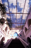 Mozambique / Moambique - Inhambane: in the city hall - stairway and skylight / na Camara Municipal - photo by F.Rigaud