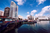 92 New Zealand - North Island - Auckland - waterfront - Quay Tower housing Air New Zealand - photo by Miguel Torres