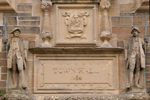 Orkney island, Mainland- Kirkwall - town hall detail - photo by Carlton McEachern