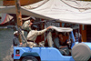 Pakistan - Gilit / Gilgit (Northern Areas): armed jeep - Pakistani military - army - machine gun - photo by A.Summers