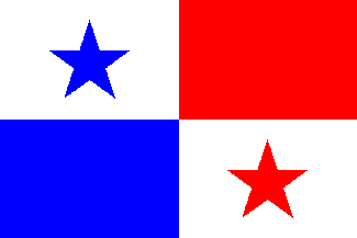 Panama - flag - Bandera de la Repblica de Panam