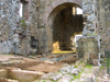 Panama City: Panama Viejo. Cathedral Tower Ruins - interior - photo by H.Olarte