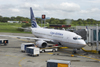 Panama City: COPA airlines aircraft docked - Boeing 737-700WL in a jetway - Tocumen International Airport, Panama - photo by H.Olarte