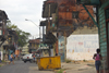 Panama City: not everything is fun and games - crime, gangs, high unemployment and the high cost of living make for hard times to a large segment of the population - El Chorrillo, one of the neighbourhoods harshly hit by the 1989 US invasion, lives among the decaying wooden tenements that saw better days in the Canal zone era - photo by H.Olarte