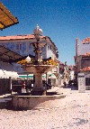 Portugal - Aveiro: fonte - Largo da praa do peixe / fountain by the fish market - photo by M.Durruti