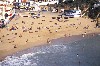 Portugal - Algarve - Carvoeiro (concelho de Lagoa): praia de pescadores / fishermen's beach (photo by T.Purbrook)