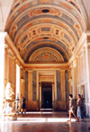 Mafra, Portugal: the royal palace - in the corridors - nos corredores do palcio real - photo by M.Torres