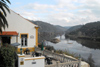 Belver (Gavio municipality) - Portugal: 'Casa Covo da Abitureira', former Espadrilles factory - view over the Tagus river - accommodation - lodging - Casa Covo da Abitureira / Casa Seara antiga fbrica de alpargatas - Turismo rural - e o rio Tejo - alojamento - photo by M.Durruti