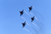 Russia - Krasnodar kray: aviation show - formation of Mikoyan-Gurevich MiG-29 Fulcrum fighters - (photo by Vladimir Sidoropolev)