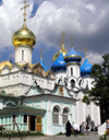 Russia - Sergiev Posad - Moscow oblast:  Assumption Cathedral - Trinity Monastery of St Sergius- photo by J.Kaman