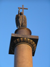 Russia - St Petersburg: Alexander Column - photo by J.Kaman