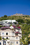 Saint Martin, French West Indies - Marigot: Fort Louis - photo by D.Smith