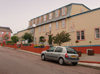 St Pierre et Miquelon - St Pierre: the City Hall and a Renault Clio - Mairie - rue de Paris - photo by B.Cloutier