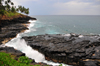 Boca do Inferno, Cantagalo district, So Tom and Prcipe / STP: Hell's Mouth blowhole / furna de sopro - photo by M.Torres