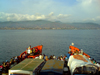 Great Scarcies River, Sierra Leone: ferry from Lungi Airport to Freetown - photo by T.Trenchard