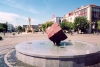 Western Slovakia / Zpadoslovensk - Nov Zmky: fountain - Nitra region (photo by M.Torres)