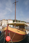 Slovenia - Piran: wooden boat - harbour, Adriatic coast - photo by I.Middleton