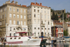 Slovenia - Piran: buildings and boats - harbour, Adriatic coast - photo by I.Middleton