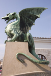 Dragon Bridge, the first bridge in the world to be built with reinforced concrete, Ljubljana, Slovenia - photo by I.Middleton