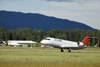 Slovenia - Brnik Airport: Adria Airways Canadair Regional Jet CRJ200LR S5-AAD airplane taking off from Ljubljana Joze Pucnik Airport - photo by I.Middleton