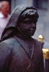 Spain / Espaa - Cartagena: monument to the pilgrimn (photo by F.Rigaud)