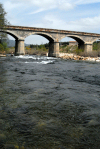 Spain / Espaa - El Barco de vila: bridge over the river Tormes - ponte (photo by M.Torres)