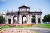 Spain / Espaa - Madrid: Puerta de Alcal - Plaza de la Independencia - designed by Francesco Sabatini - photo by M.Torres